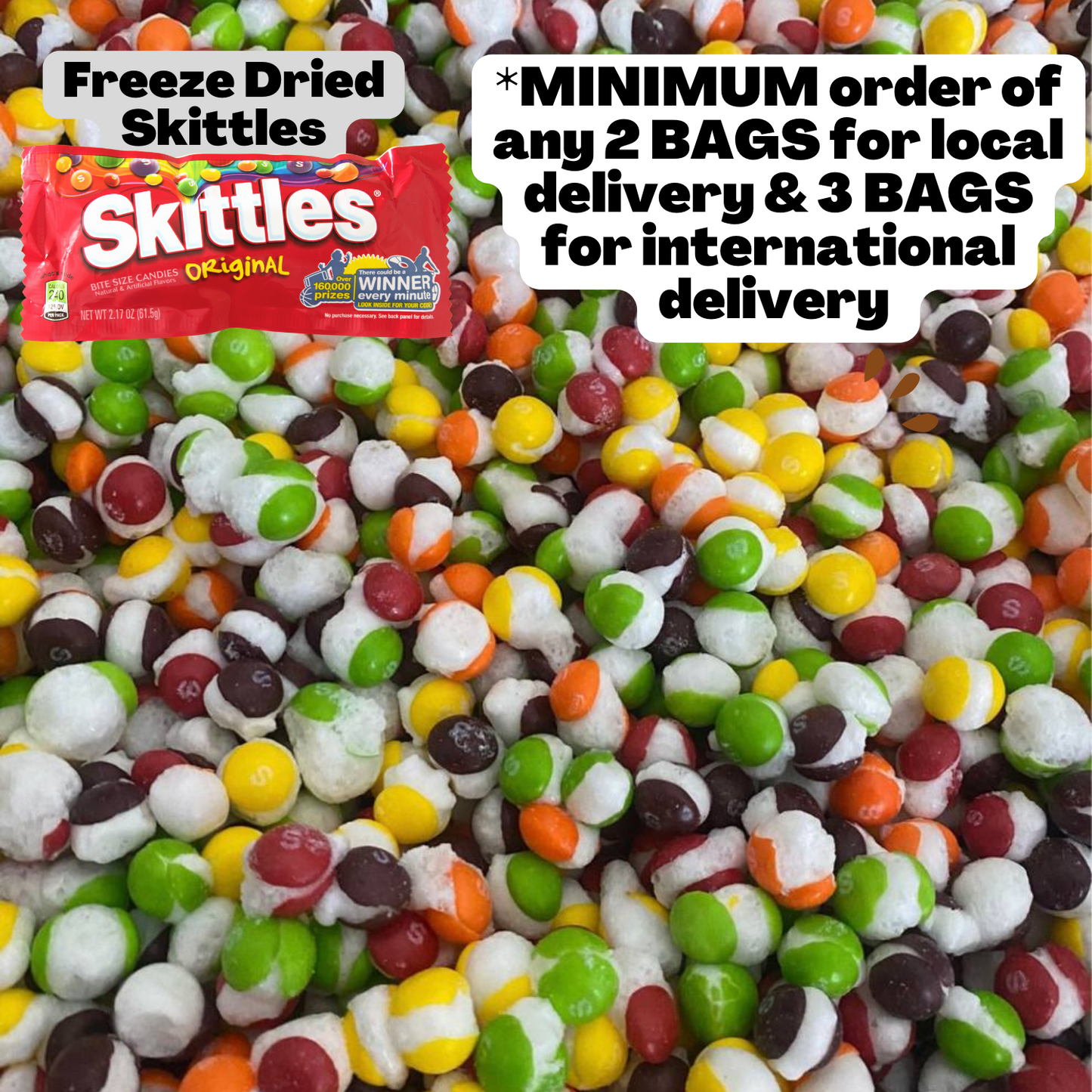 Freeze Dried Original Skittles Halal