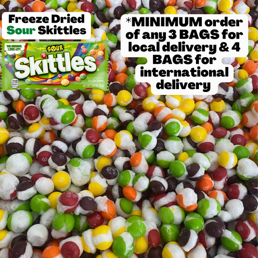 Freeze Dried Sour skittles Halal