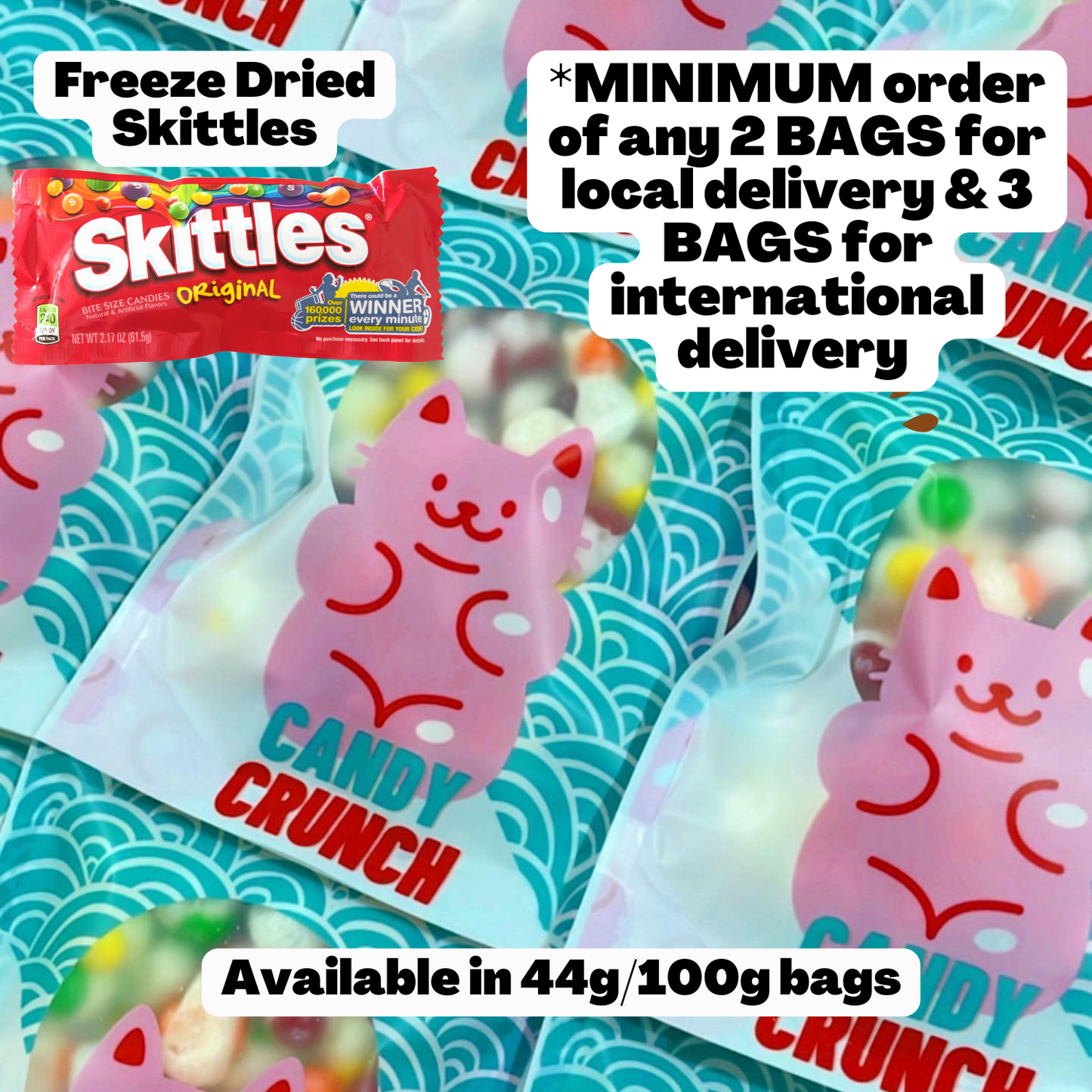 Freeze Dried Original Skittles Halal