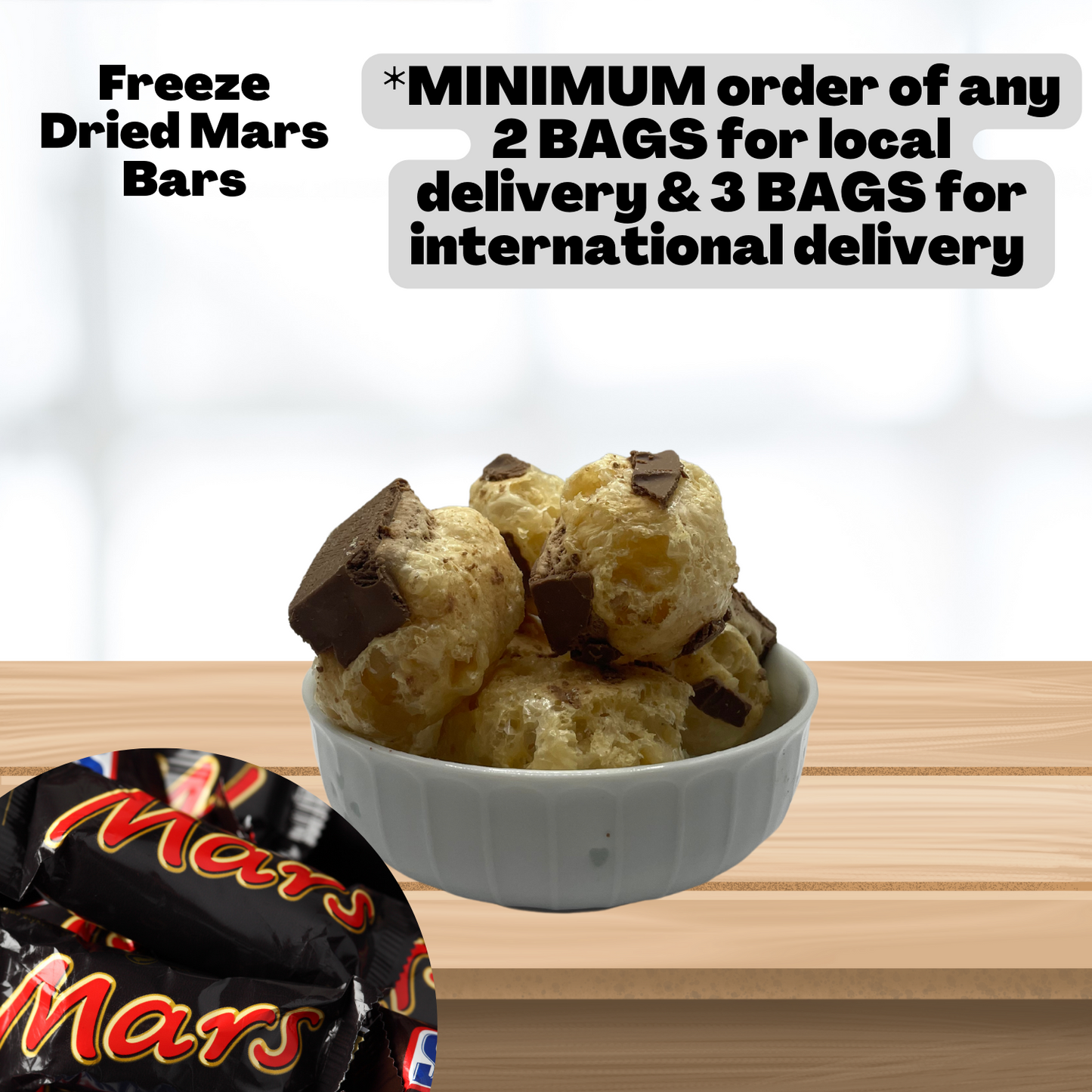 Freeze Dried Mars Bars Halal