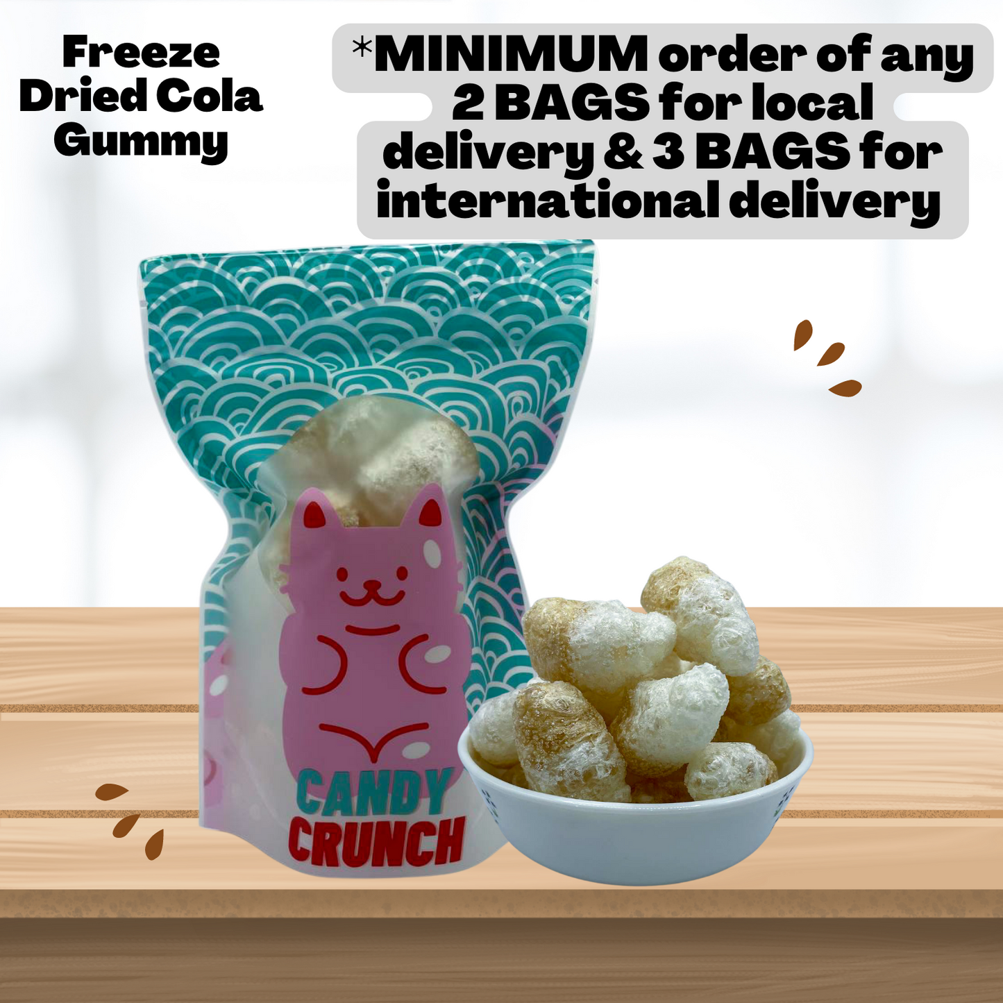 Freeze Dried Gummy Cola Halal