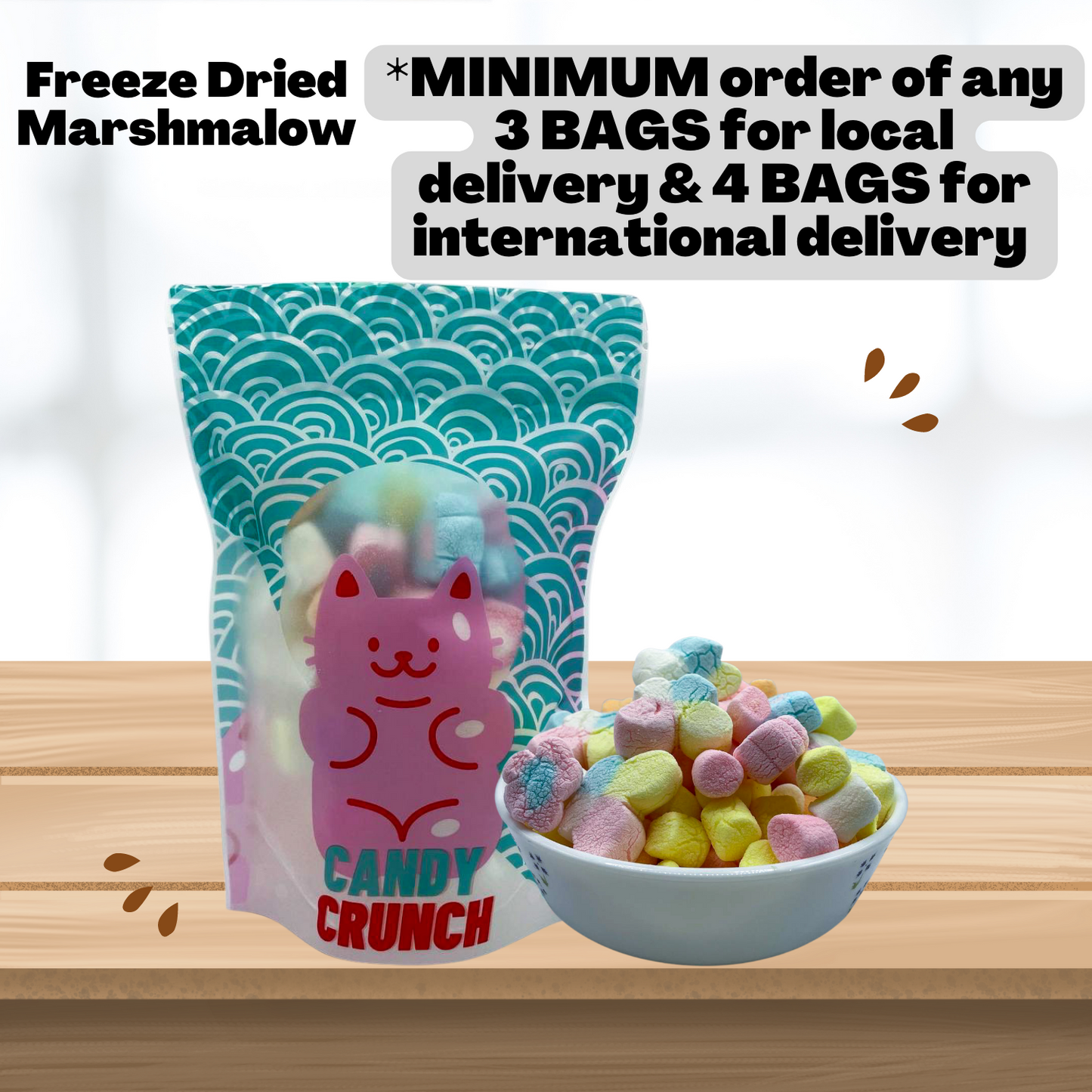 VALUE ALL 8 BAGs OF FREEZE DRIED CANDY PROMOTION