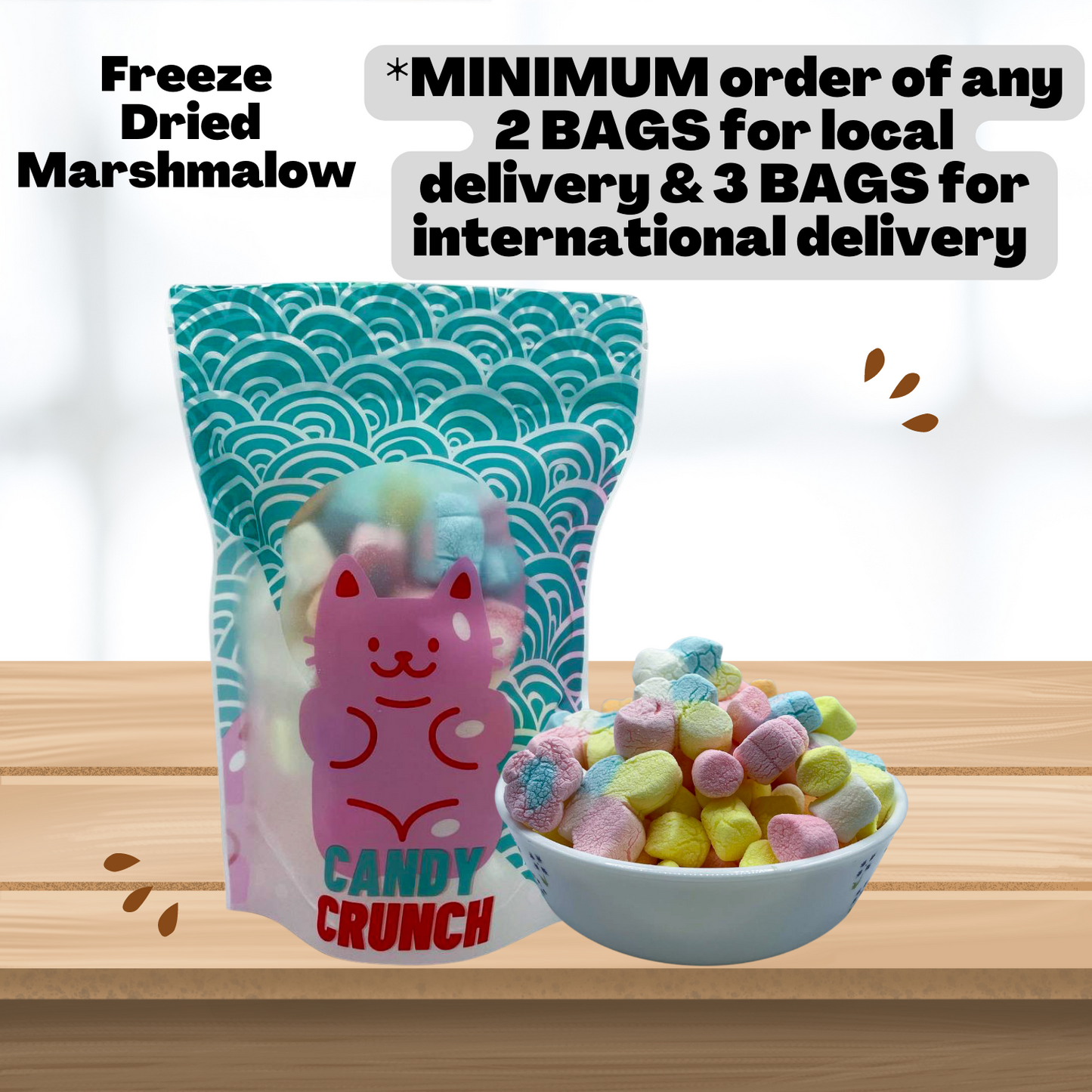 Freeze Dried Marshmallows (Lucky Charms) Halal